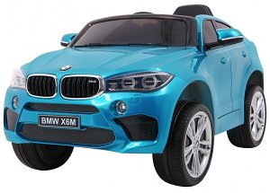 Elektrické autíčko BMW X6M - lakované modré