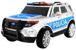 Dětské elektrické autíčko Polská policie, 2.4GHz