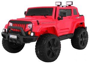 Jeep Mighty 4x4 - červené