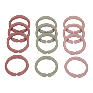 Spojovací kroužky řetěz Pink