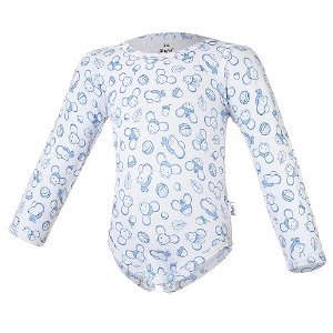 LITTLE ANGEL Body tričko smyk s potiskem Outlast® 62 sv.ledově modrá myšky