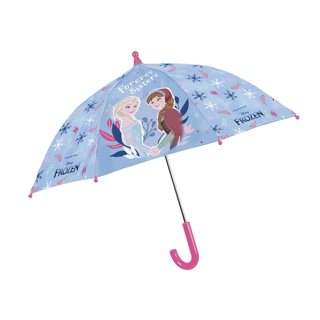 Dívčí deštník Perletti Frozen II fialový Fialová