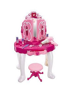 Dětský toaletní stolek se židličkou Baby Mix Amanda Růžová