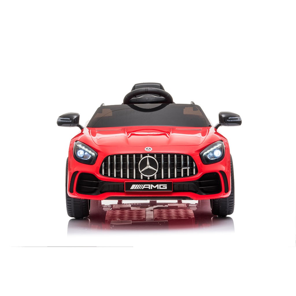 Elektrické autíčko Baby Mix Mercedes-Benz GTR-S AMG red Červená