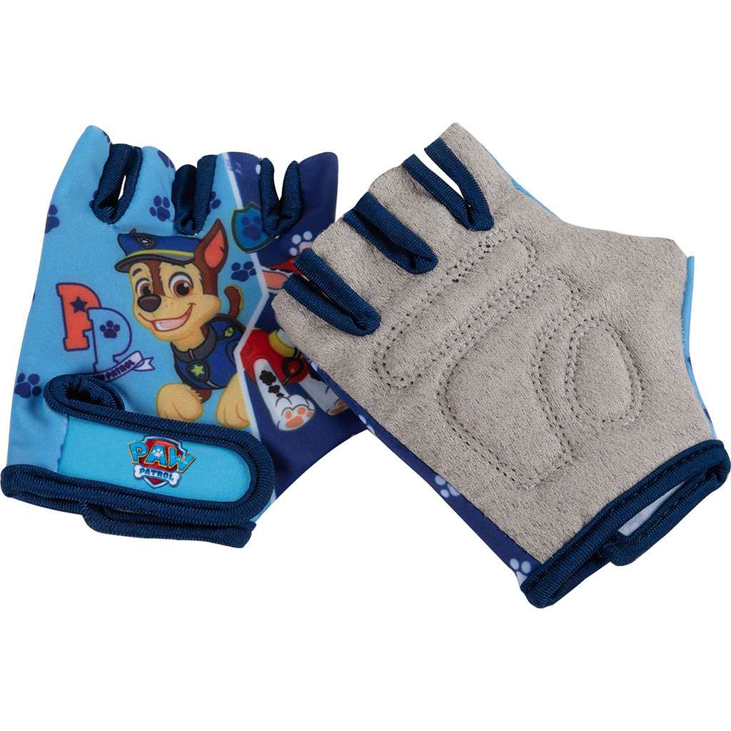 Dětské rukavice na kolo Paw Patrol modré Modrá Univerzální