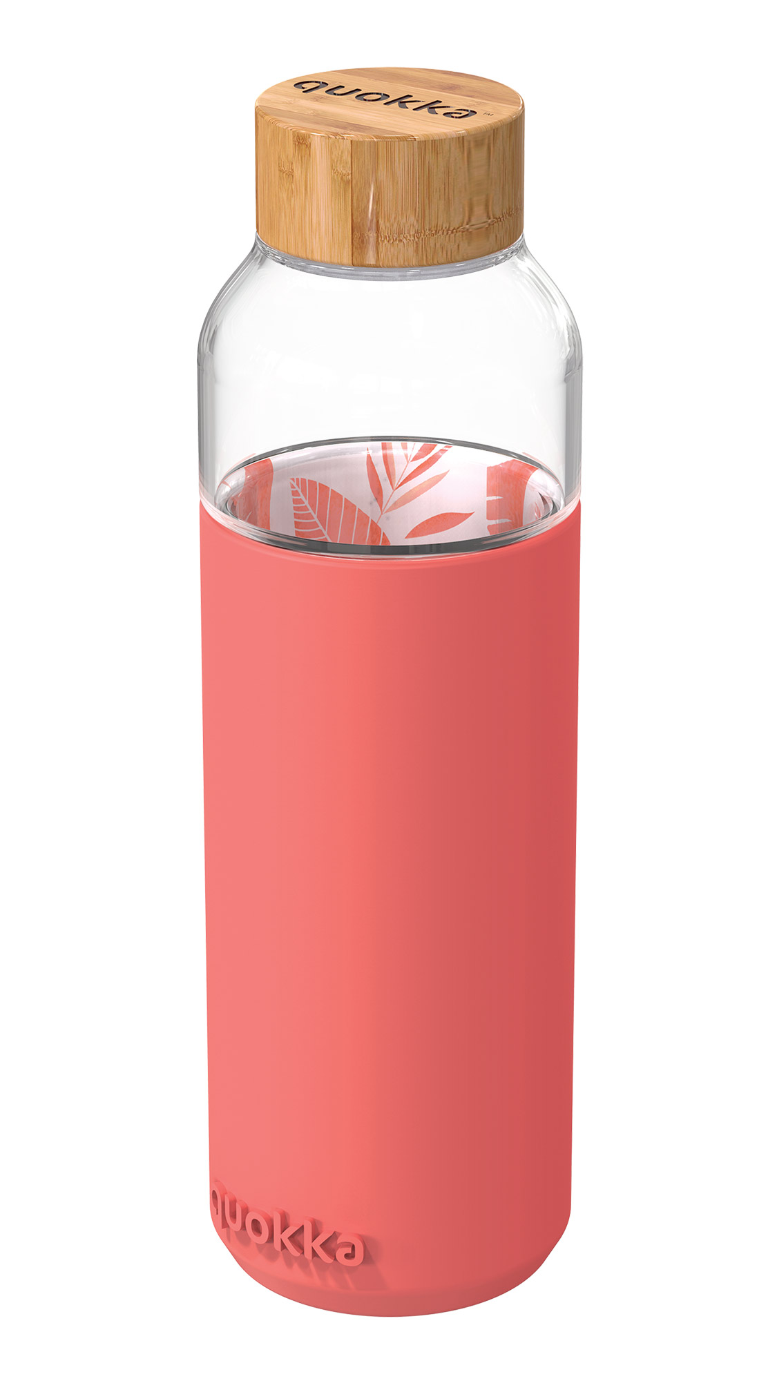 Skleněná láhev Flow Pink Botanical 660 ml