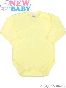 Kojenecké body celorozepínací New Baby Classic žluté Žlutá 62 (3-6m)