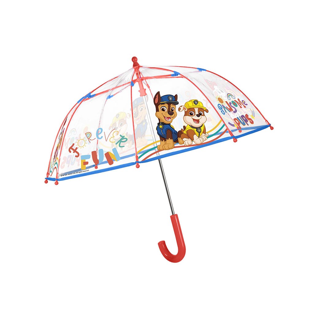 Chlapecký deštník Perletti Paw Patrol transparent Multicolor
