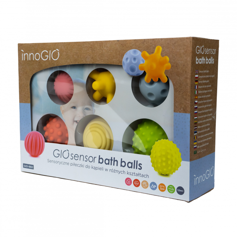 Smyslové hračky do vody GIOsensor bath balls