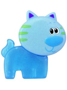 Chladící kousátko Baby Mix Kočička modré Modrá