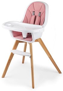 KINDERKRAFT Židlička jídelní 2v1 Tixi Pink, Premium
