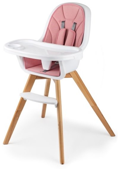 KINDERKRAFT SELECT Židlička jídelní 2v1 Tixi Pink, Premium