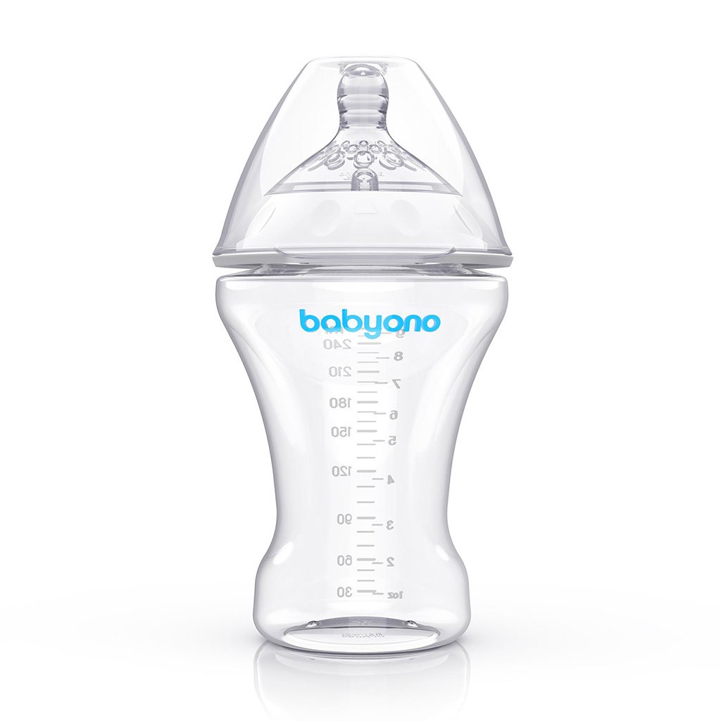 Antikoliková láhev Baby Ono 260 ml Transparentní