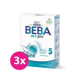 3x BEBA OPTIPRO® 5 Mléko kojenecké, 500 g