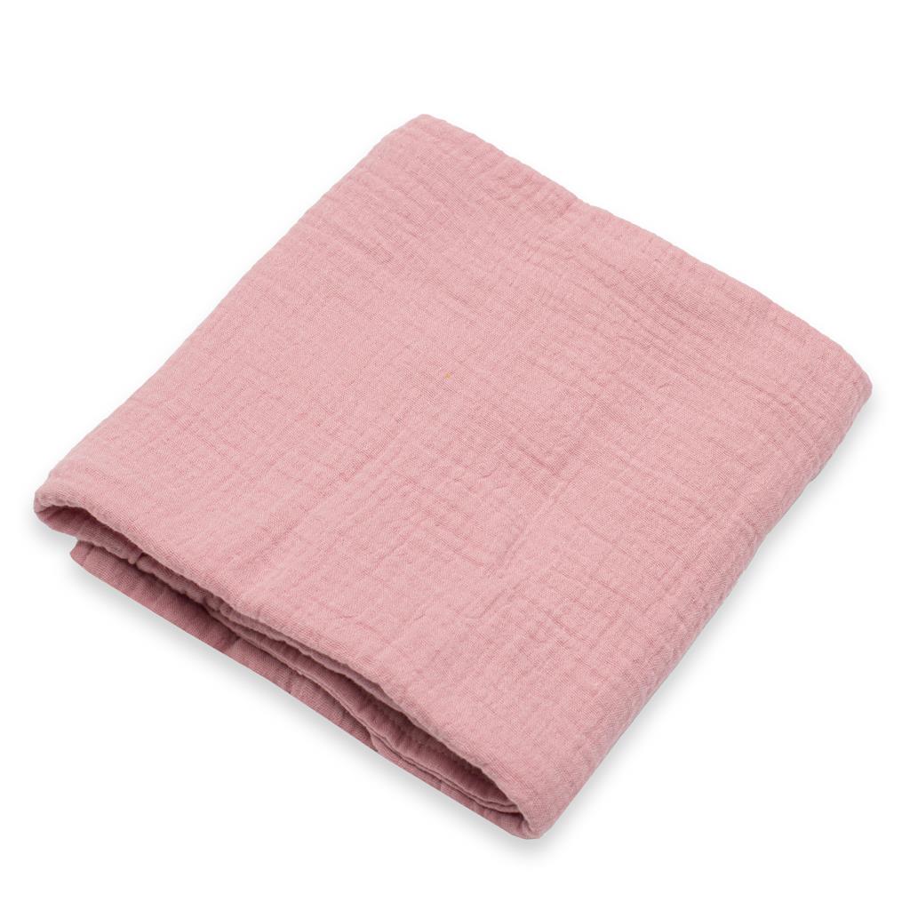 Dětská mušelínová deka New Baby pink Růžová