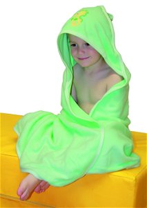Froté ručník - Scarlett zajíc s kapucí - zelená