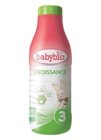 BABYBIO Croissance 3 tekuté kojenecké bio mléko 1 l