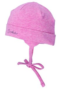 STERNTALER Čepice zavazovací rosa dívka vel. 47 cm- 9-12 m