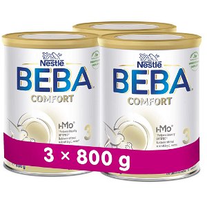3x BEBA COMFORT HM-O 3 Mléko batolecí, 800 g