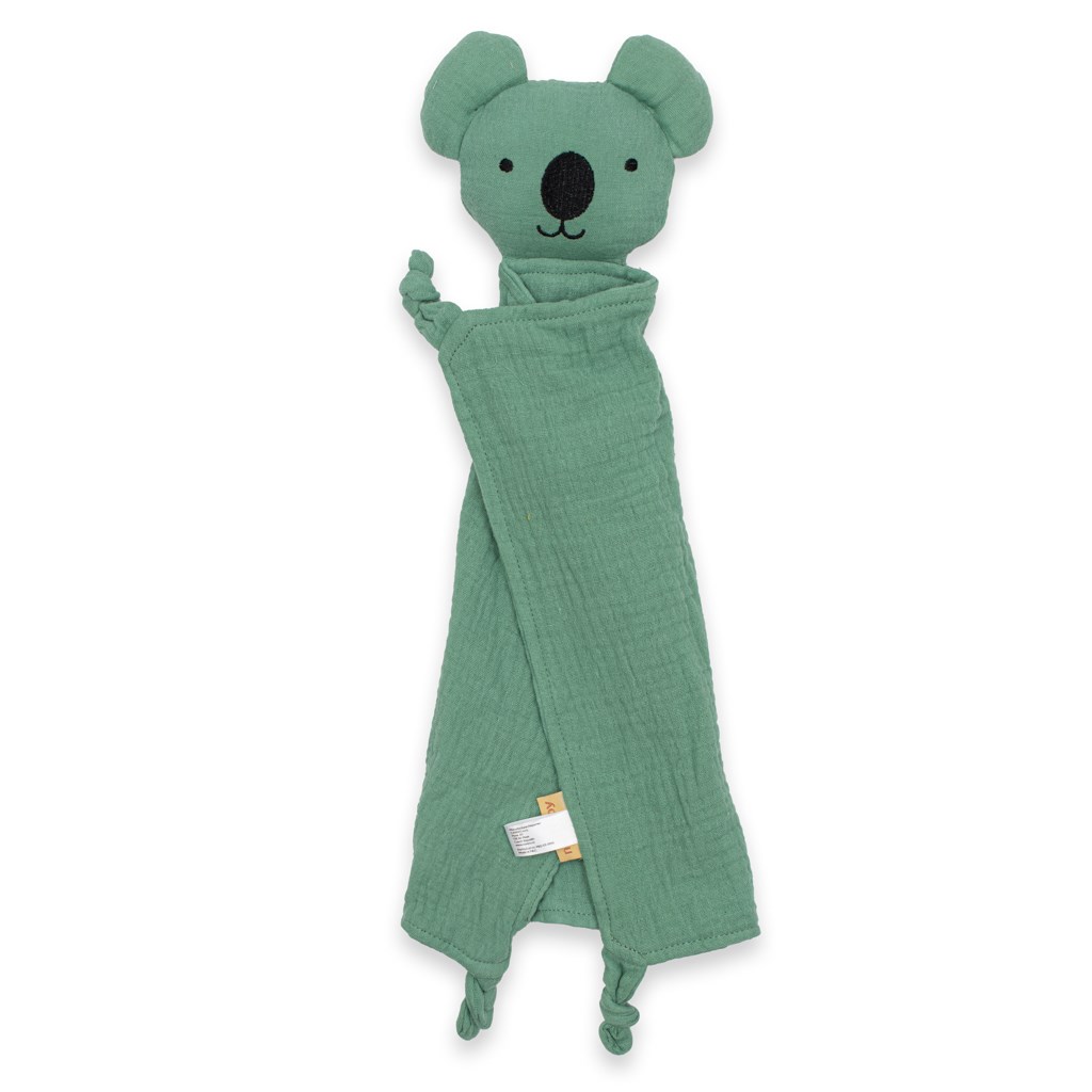 Mušelínový usínáček New Baby Koala mint Zelená