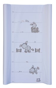 Přebalovací podložka s pevnou vložkou Scarlett Oslík 70 x 50 cm - bílá