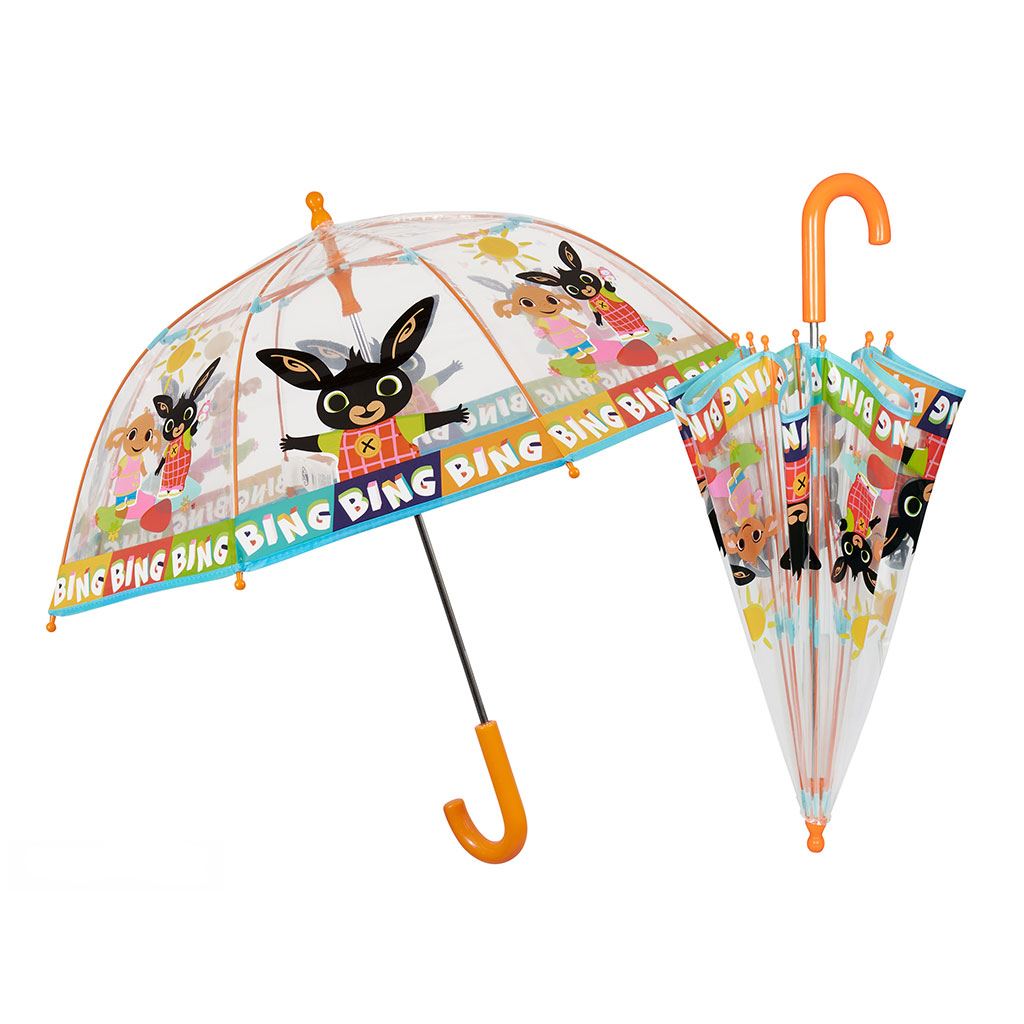 Dětský deštník Perletti Bing transparent Multicolor