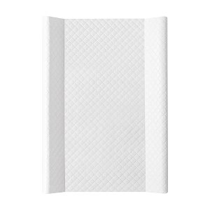 CEBA Podložka přebalovací 2-hranná s pevnou deskou (50x70) Comfort Caro Bílá