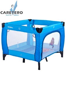 Dětská skládací ohrádka CARETERO Quadra blue Modrá