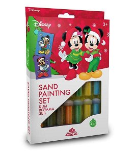 Red Castle Pískování obrázků 2v1, Mickey Mouse Vánoce