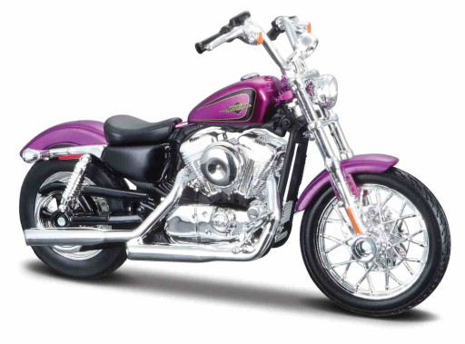 Maisto Harley Davidson XL 1200V Seventy-Two (2013), Fialová 1:18