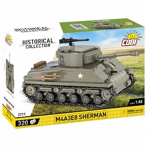 Cobi 2711 II WW Sherman M4A3E8, 1:48, 320 kostek