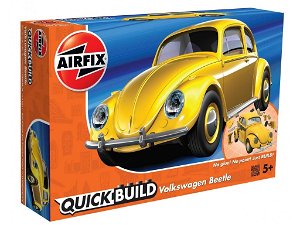 Airfix Quick Bulid J6023 Volkswagen Beetle, Žlutý