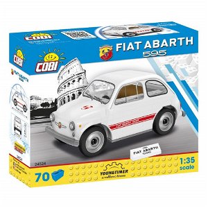 Cobi 24524 Fiat Abarth 595, 1:35, 70 kostek
