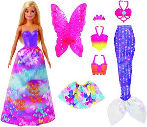 Mattel Barbie panenka a pohádkové doplňky