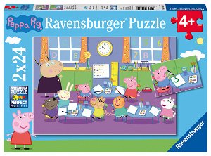 Ravensburger Puzzle Peppa 2x24 dílků