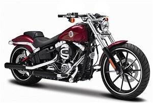 Maisto Harley Davidson Breakout red (2016) 1:18