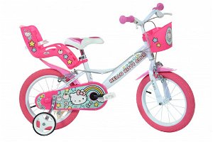 Dino Bikes Dětské kolo Hello Kitty Club 14"