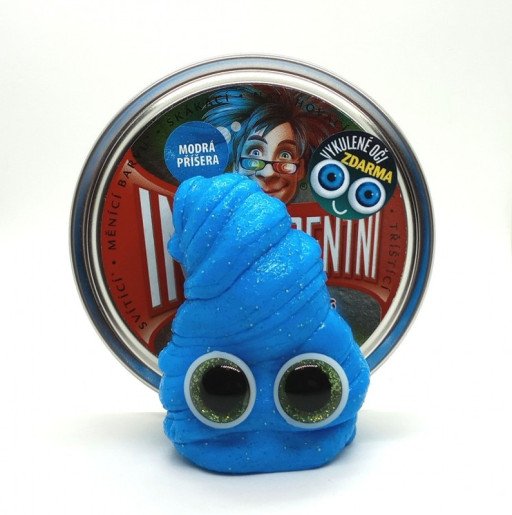 Inteligentní plastelína - Modrá příšera