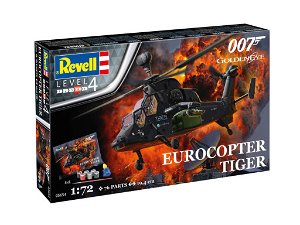 Revell Gift-Set James Bond 05654 - Golden Eye Eurocopter Tiger (1:72)