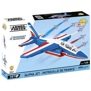 COBI 5841 Armed Forces Alpha Jet Patrouille de France, 1:48, 387 kostek