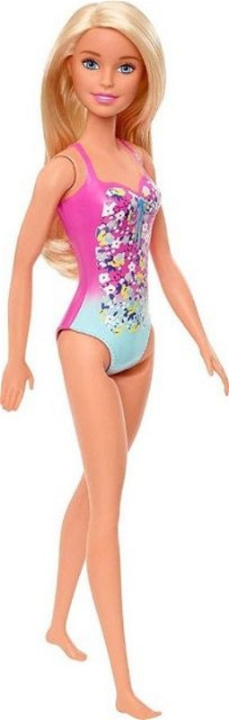 Mattel Barbie v plavkách s květy