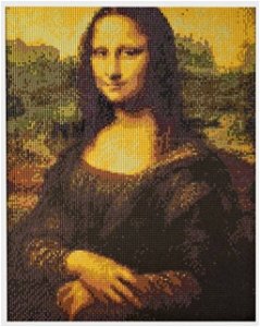 Craft Diamantový obrázek Mona Lisa, 40x50 cm