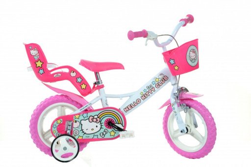 Dino Bikes Dětské kolo Hello Kitty 12"