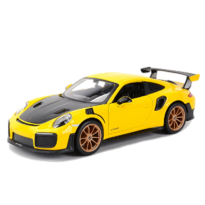 Maisto Kit Porsche 911 GT2 RS, Žlutá 1:24
