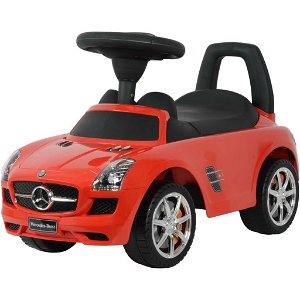 Buddy Toys BPC 5111 Odstrkovadlo Mercedes Benz SLS, červený
