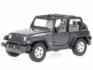 Welly Jeep Wrangler Rubicon convertible, Modrý 1:34-39