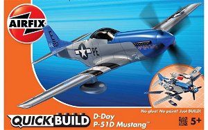 Airfix Quick Bulid J6046 D-Day P-51D Mustang