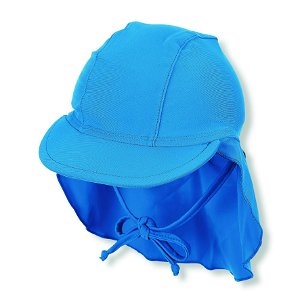 Sterntaler plavky čepice s plachetkou PURE UV 50+ modrá  2502098
