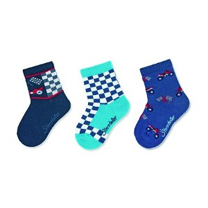 Sterntaler ponožky chlapecké 3 páry tmavě modré, formule 8322122