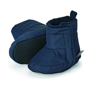 Sterntaler botičky textilní zimní šusťák, dlouhý, suchý zip, voděodolné, modré 5102100